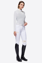 RG Womens Jersey L/S Zip Competition Polo