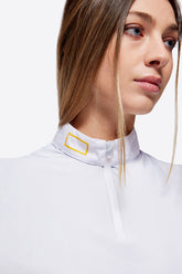 RG Womens Jersey L/S Zip Competition Polo