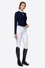 RG Womens Jersey L/S Zip Competition Polo