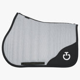 CT Air Jumping Saddle Pad White with Black