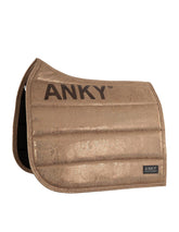 Anky Tan Glitter Suede Saddle Pad