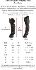 PEI Airtechnology Knee Pro-Tech Horse Travel Boots