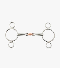 PEI Two Ring Gag with Copper Lozenge