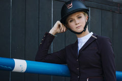 Victorine Crystal Fabric Jacket