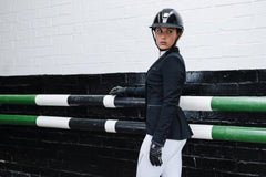 Victorine Crystal Fabric Jacket