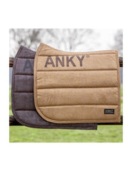 Anky Anthracite Glitter Suede Saddle Pad