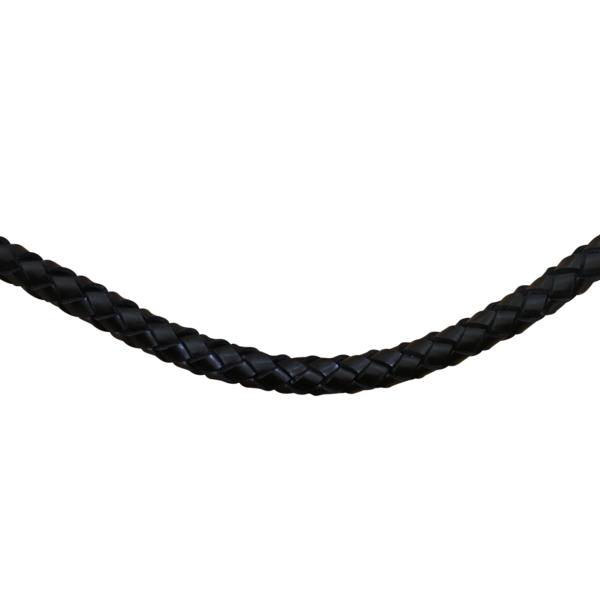 Lumiere Plaited and Rolled Browband - Black