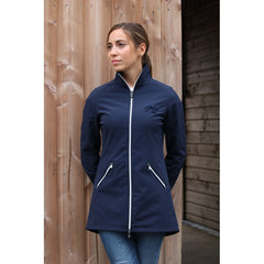 Penelope Fuji Long jacket - Navy