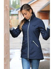 Penelope Fuji Long jacket - Navy