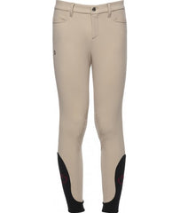 Cavalleria Toscana Boy's Color Riding Breeches - Beige