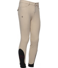 Cavalleria Toscana Boy's Color Riding Breeches - Beige