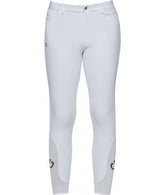 Cavalleria Toscana Boy's Color Riding Breeches - White