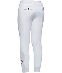 Cavalleria Toscana Boy's Color Riding Breeches - White