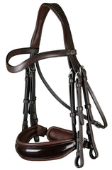 Dy'on Working Collection  Patent Large Crank Noseband Double Bridle