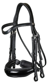 Dy'on Working Collection Patent Large Crank Noseband Double Bridle
