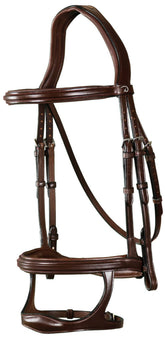 Dy'on New English Collection Double Noseband Bridle