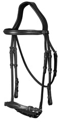 Dy'on New English Collection Adjustable Drop Noseband Bridle