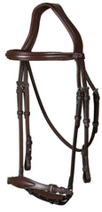 Dy'on New English Collection Adjustable Drop Noseband Bridle