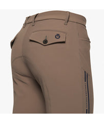 CT Embossed Silicone Stripe Men's Riding Breeches