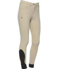Cavalleria Toscana Girl's Color Grip Breeches - Beige