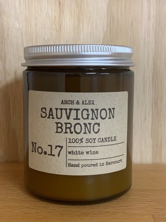 Soy Candle - No.17 Sauvignon Bronc (White Wine)