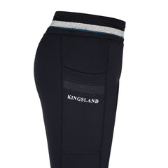 KLkattie F-Tec4 F-Grip Tights - Black with Silver
