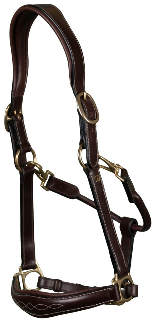 Dy'on D Collection Leather Head Collar