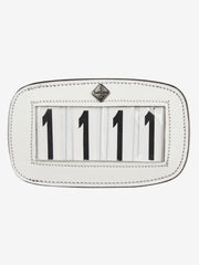 LeMieux Saddle Number Holder White 4 Spaces