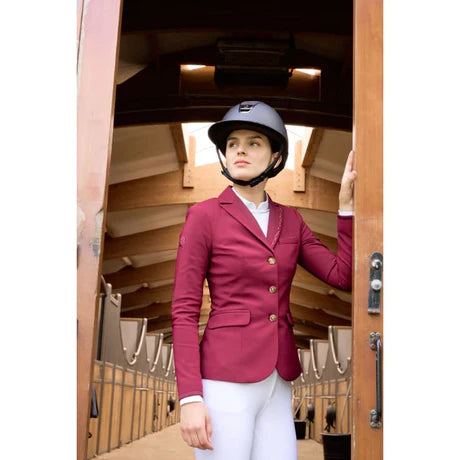 Red sale showjumping jacket