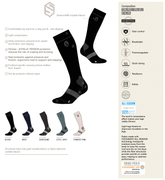 Samshield Balzanes Aimy Socks - Diamond