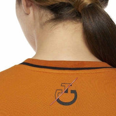 CT Women's Sweatshirt Crew Neck "Train Hard. Ride Easy" Cavalleria Toscana