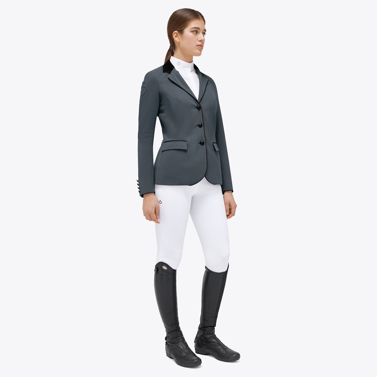 CT Women's GP Riding Jacket - Charcoal Grey