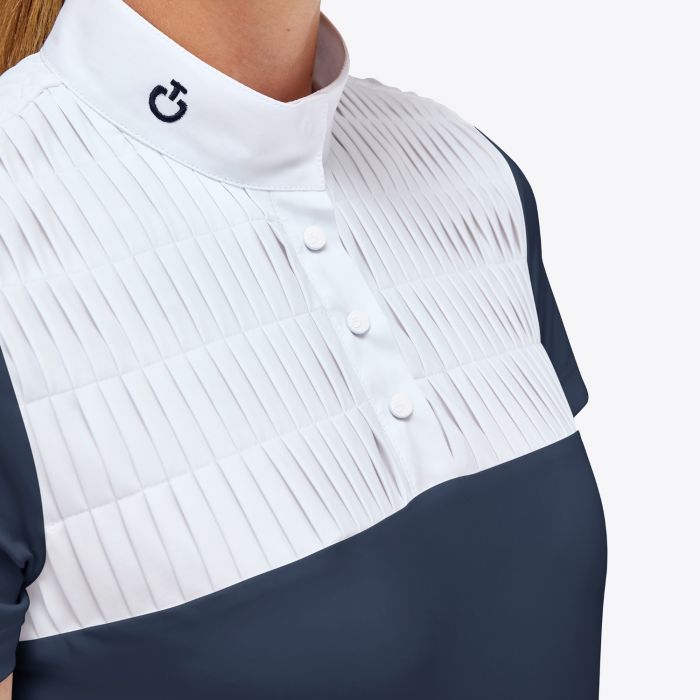 CT Jersey S/S Competition Shirt w/ Jersey Pleated Bib