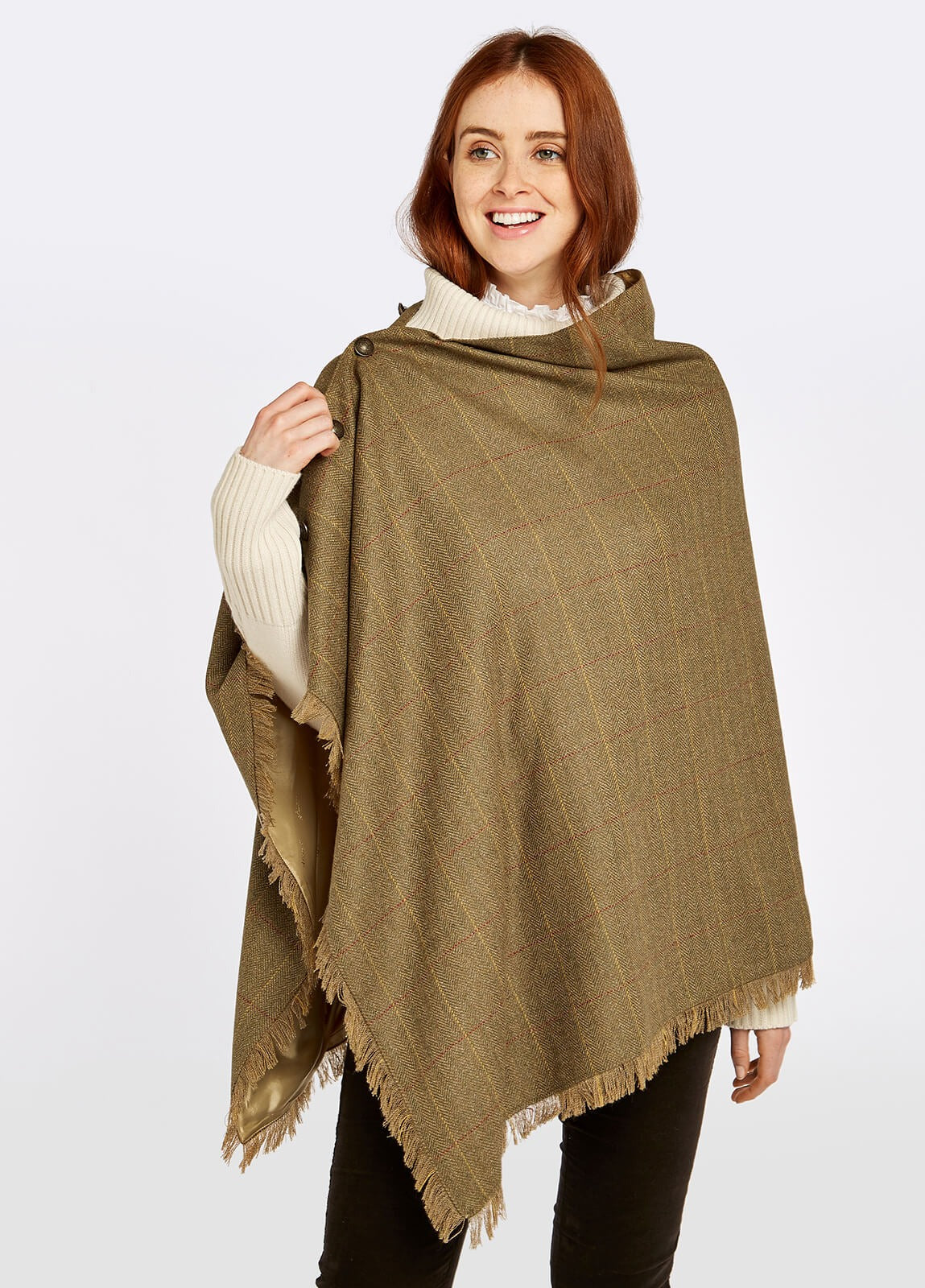 Dubarry Hazelwood Tweed Poncho