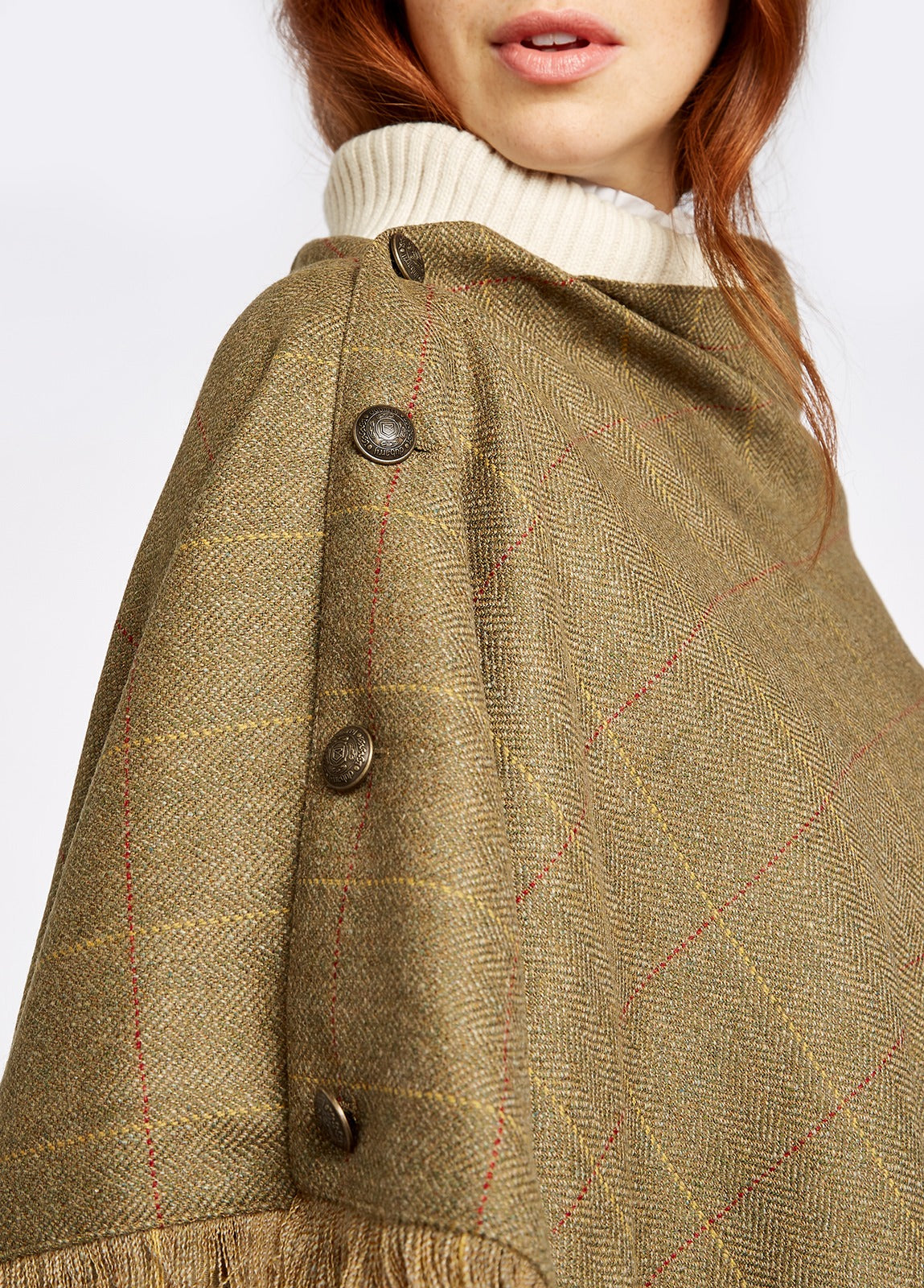 Dubarry Hazelwood Tweed Poncho