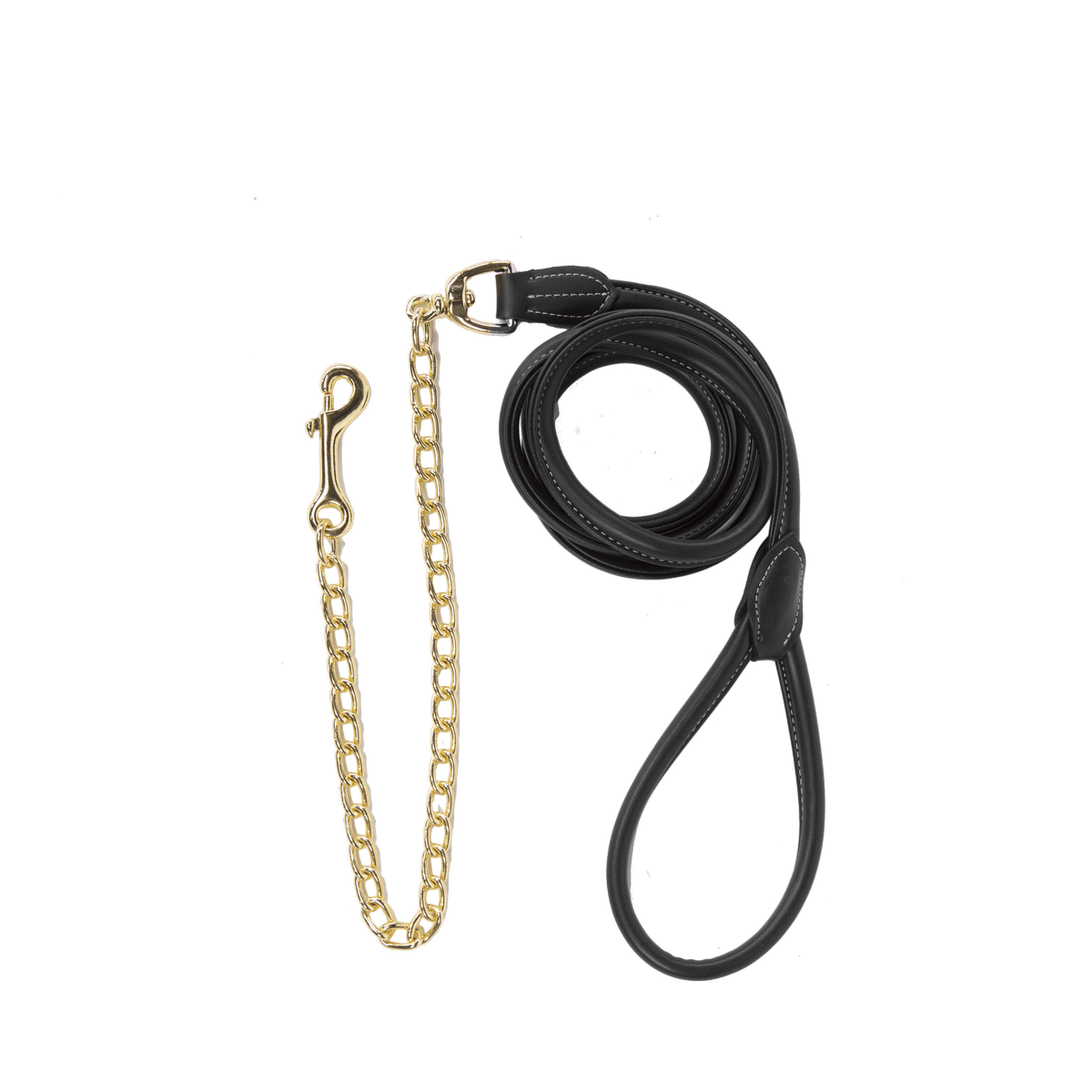Kentucky Horsewear Leather Chain Lead