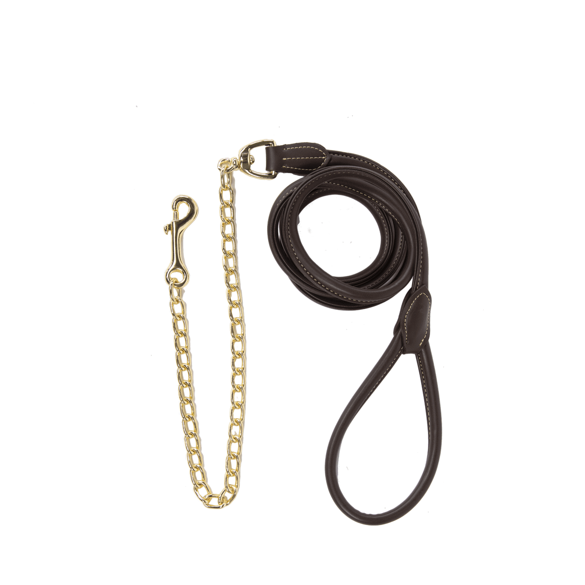 Kentucky Horsewear Leather Chain Lead