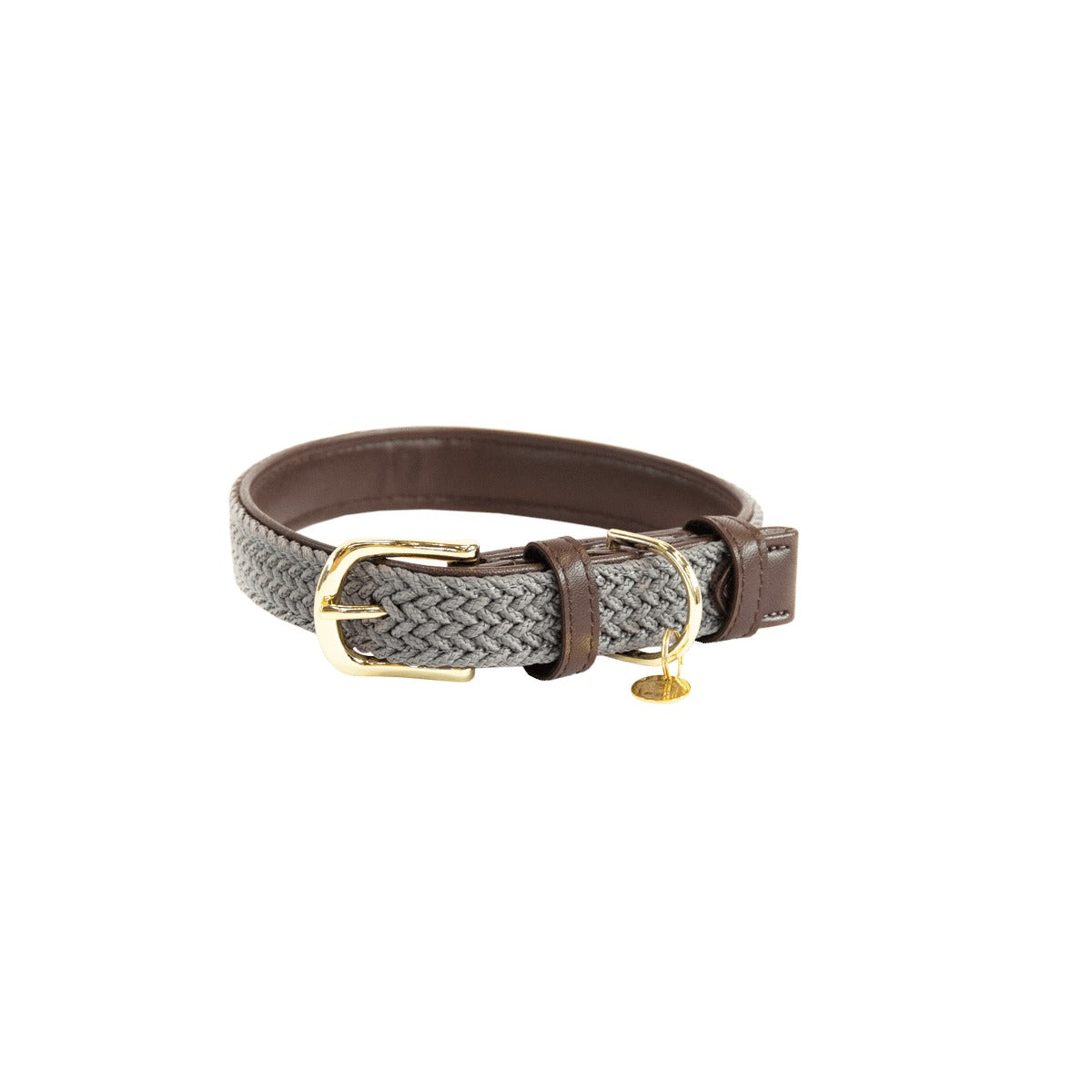 Kentucky Horsewear Plaited Nylon Dog Collar