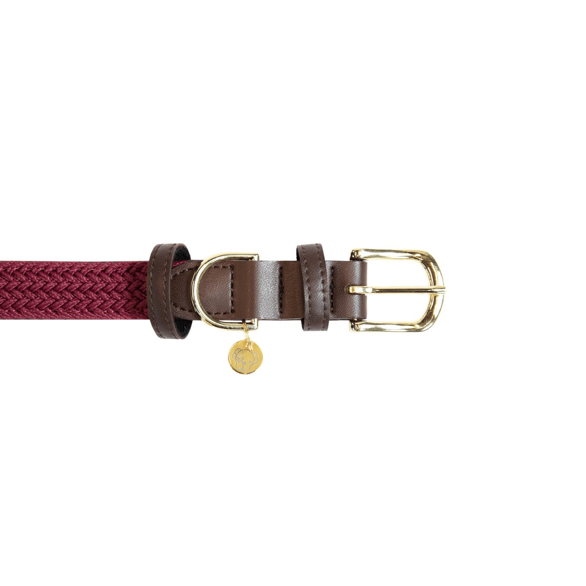 Kentucky Horsewear Plaited Nylon Dog Collar