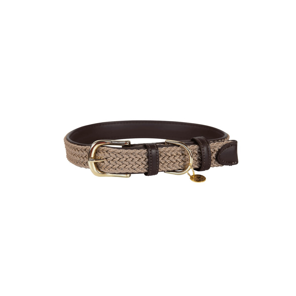 Kentucky Horsewear Plaited Nylon Dog Collar