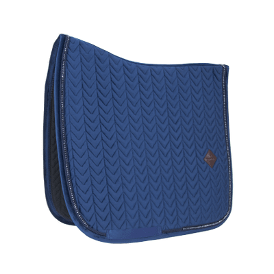 Kentucky Horsewear Saddle Pad Velvet Pearls Dressage