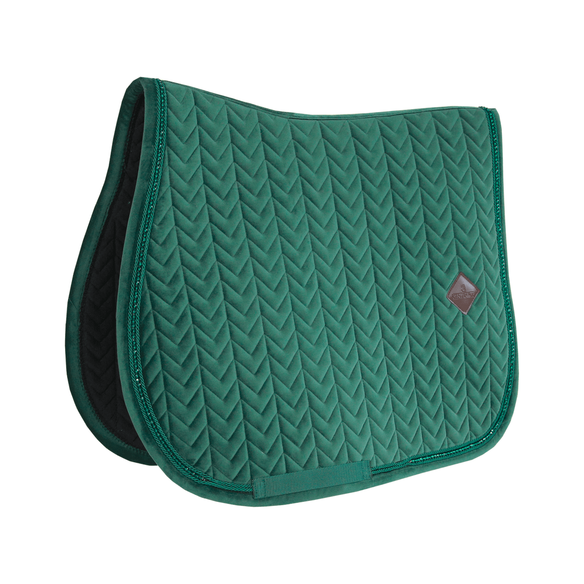 Kentucky Horsewear Saddle Pad Velvet Pearls Jumping
