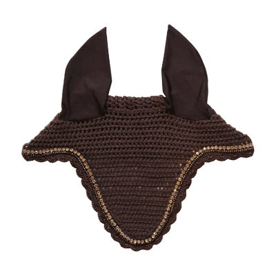 Kentucky Horsewear Fly Veil Long Stone and Pearl