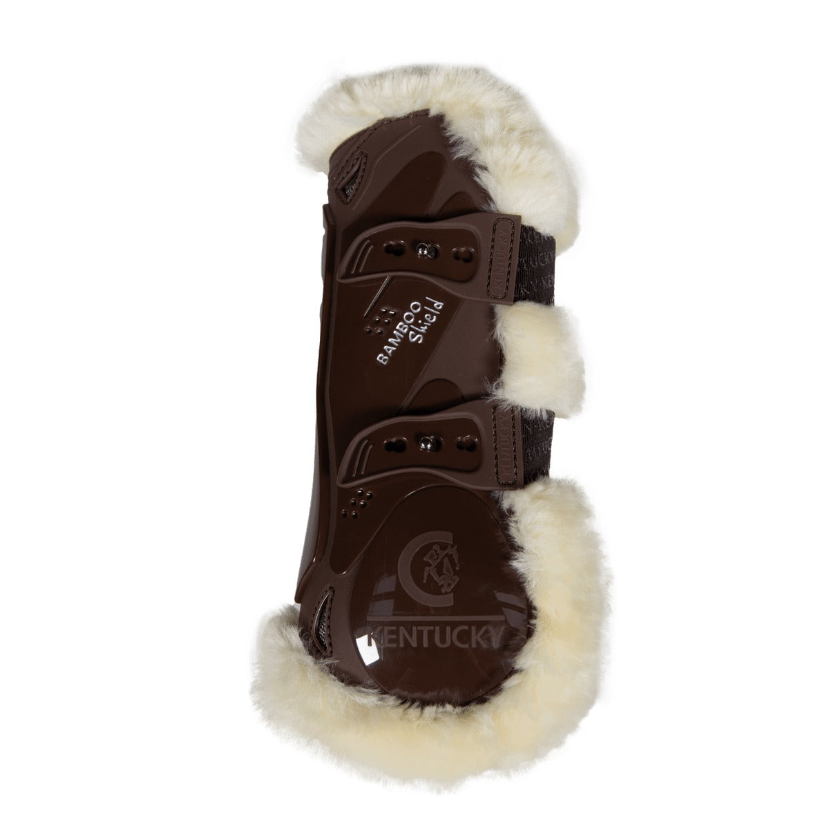Kentucky Horsewear Vegan Sheepskin Tendon Boots Bamboo Elastic