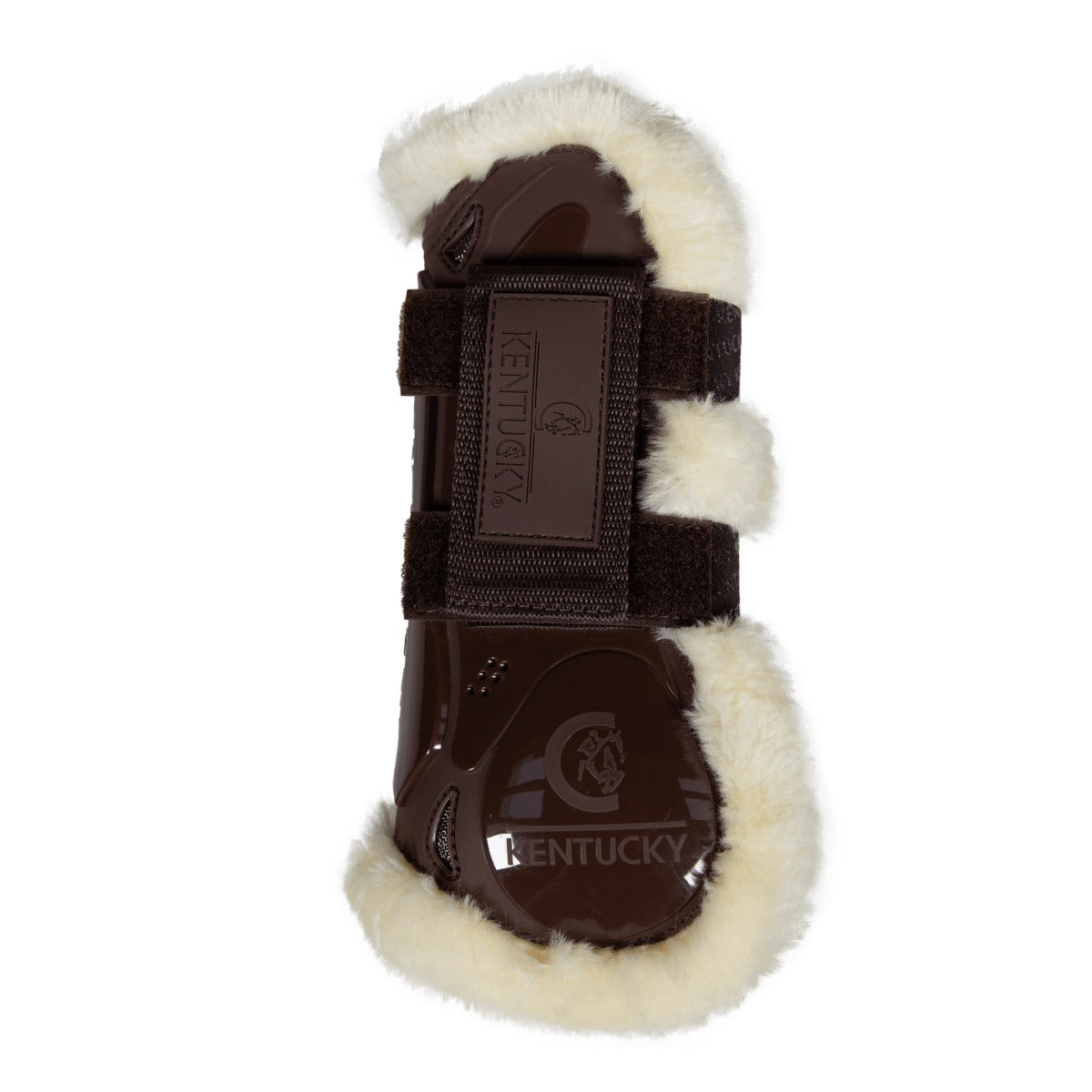 Kentucky Horsewear Vegan Sheepskin Tendon Boots Velcro