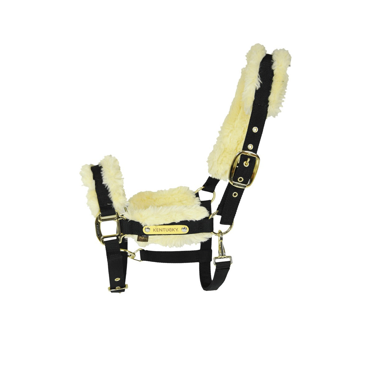 Kentucky Horsewear Nylon Sheepskin Halter