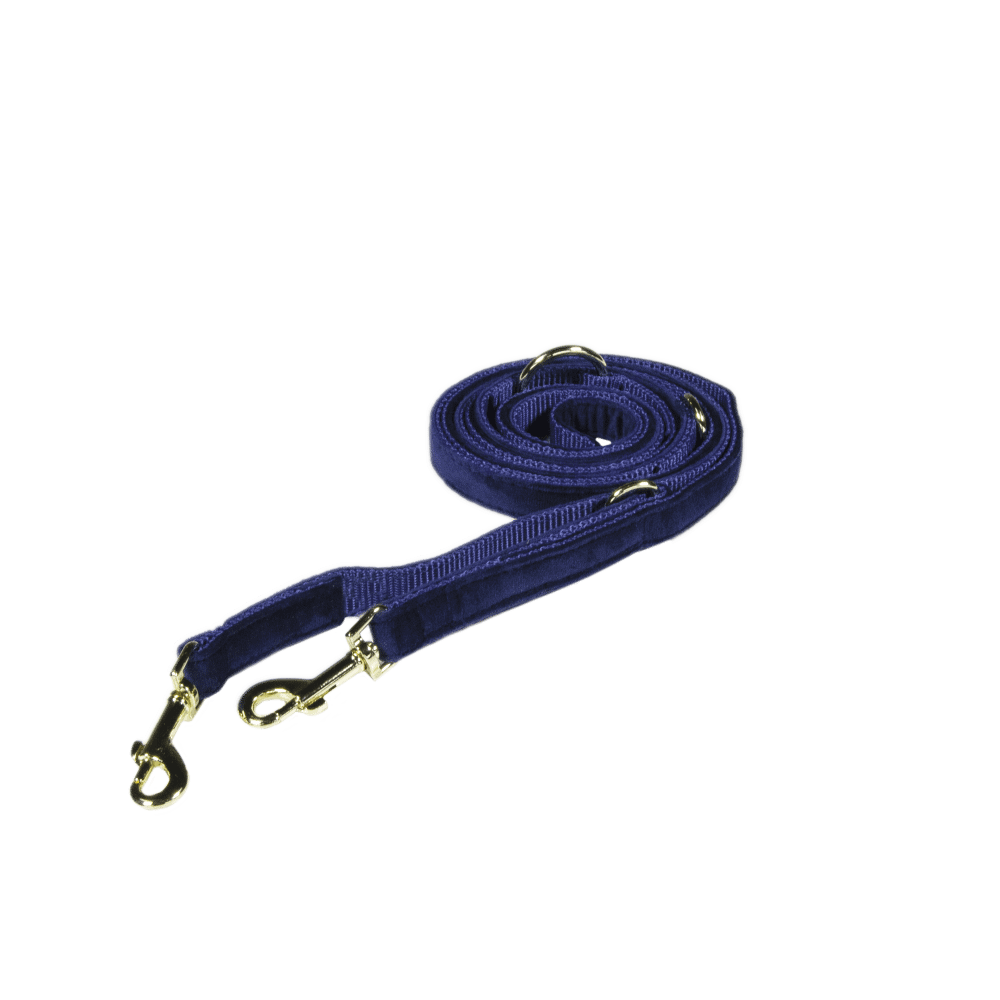 Kentucky Horsewear Dog Lead Velvet Black Size S