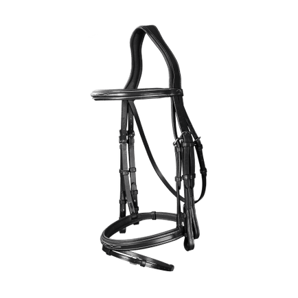 Dy'on US Jumping Collection Flash Noseband Double Bridle