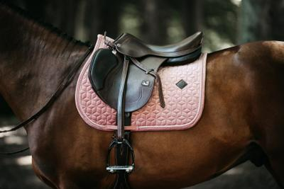 Kentucky Horsewear Saddle Pad Velvet Jumping