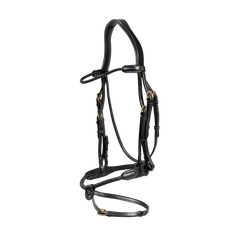 Dy'on D Collection Braided Flash Noseband Bridle